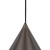 CONO BROWN Lampa wisząca 1 M 10037 TK Lighting Brązowy Brązowy