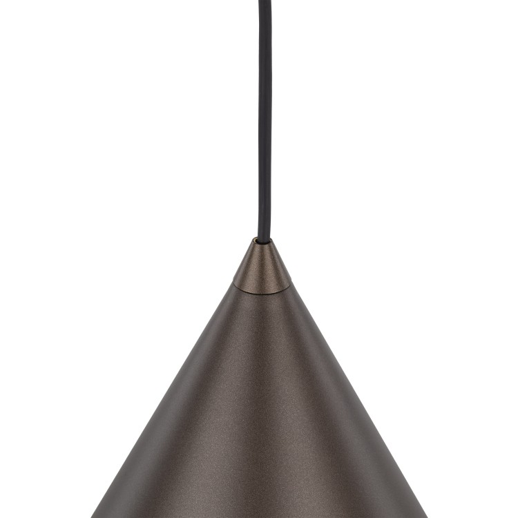 CONO BROWN Lampa wisząca 1 M 10037 TK Lighting Brązowy Brązowy