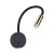 LAGOS BLACK GOLD Kinkiet 1 10039 TK Lighting Złoty, Czarny