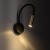 LAGOS BLACK GOLD Kinkiet 1 10039 TK Lighting Złoty, Czarny