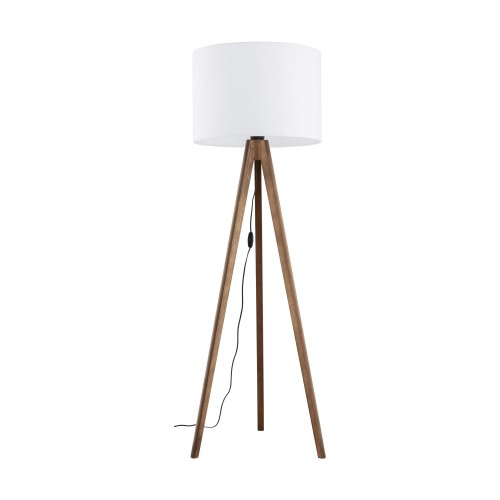 GRAND ORZECH Lampa podłogowa 16003 TK Lighting Orzech Biały