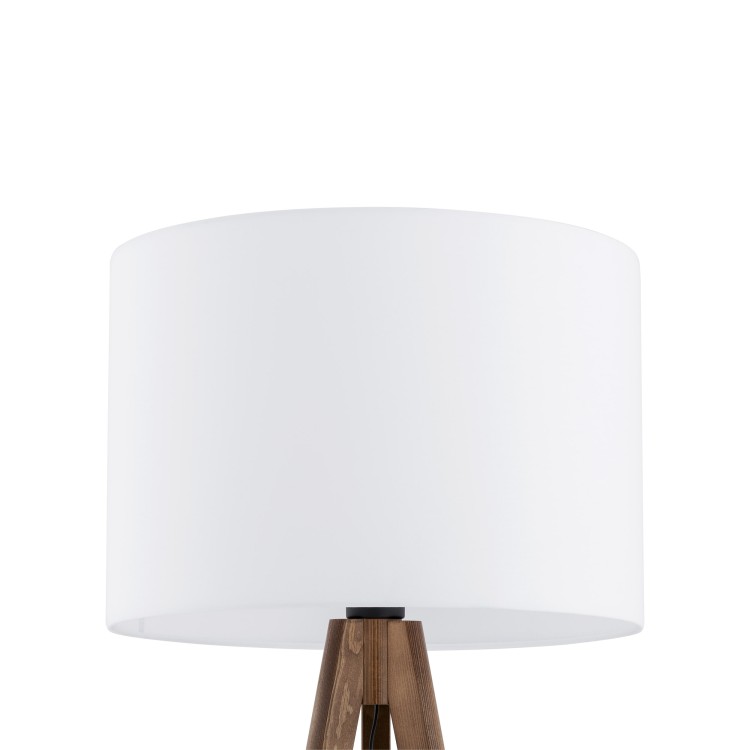 GRAND ORZECH Lampa podłogowa 16003 TK Lighting Orzech Biały
