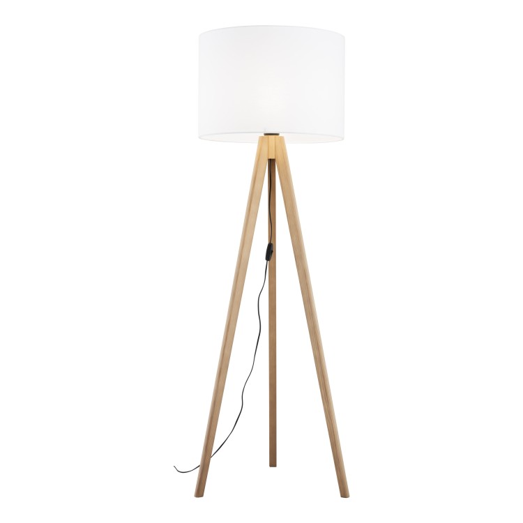 GRAND SOSNA Lampa podłogowa 16006 TK Lighting Sosna Biały