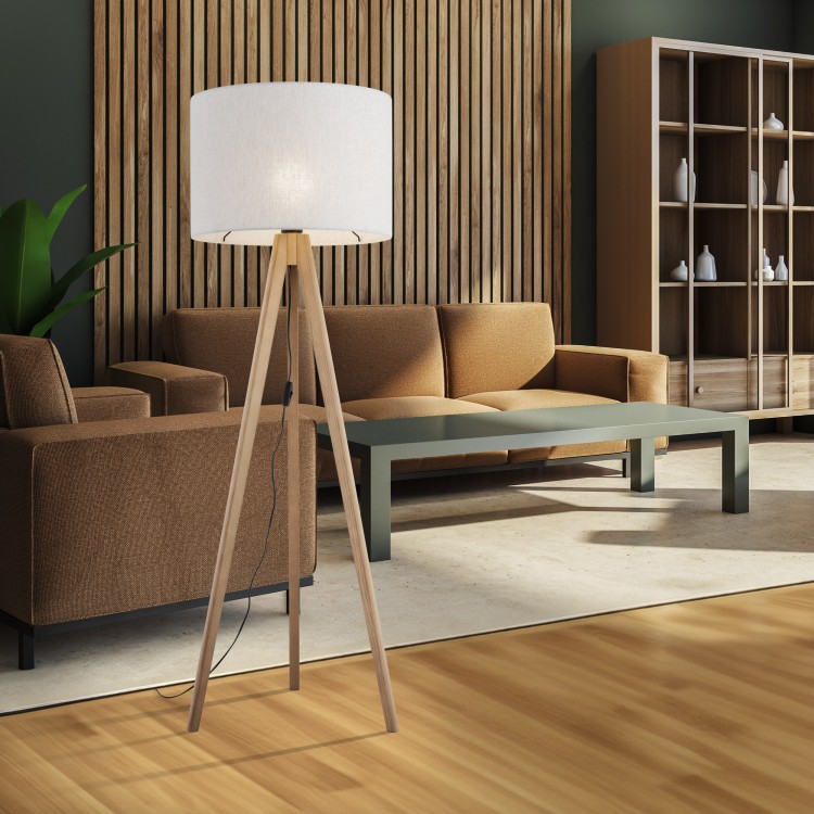 GRAND SOSNA Lampa podłogowa 16007 TK Lighting Sosna Len