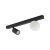 VOX Lampa sufitowa 2 10000 TK Lighting Czarny Biały