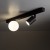 VOX Lampa sufitowa 2 10000 TK Lighting Czarny Biały