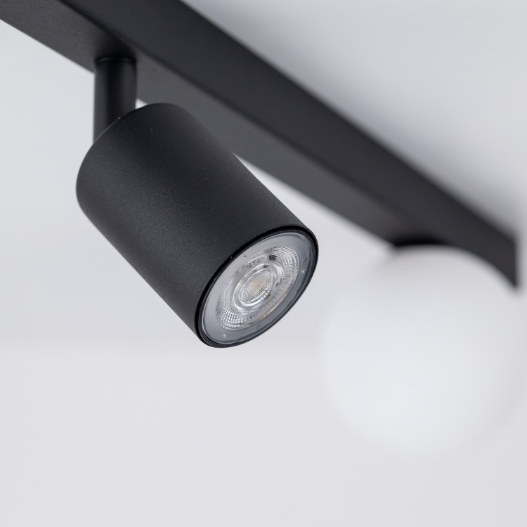 VOX Lampa sufitowa 2 10000 TK Lighting Czarny Biały