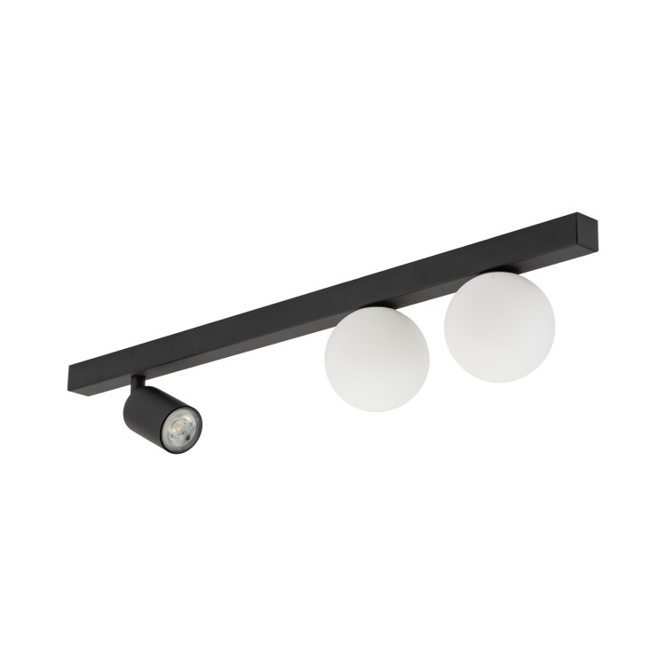VOX Lampa sufitowa 3 10001 TK Lighting Czarny Biały