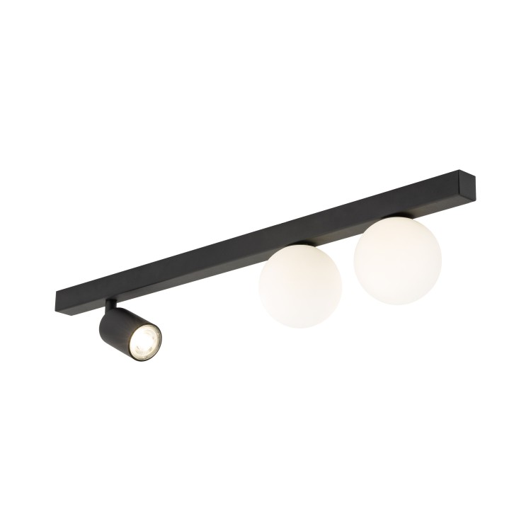 VOX Lampa sufitowa 3 10001 TK Lighting Czarny Biały