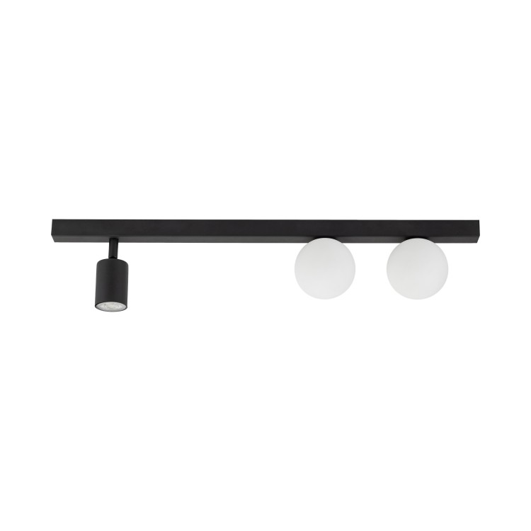VOX Lampa sufitowa 3 10001 TK Lighting Czarny Biały