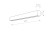 Oprawa liniowa ścienna STRAIGHT WALL LED M WHITE 7567 NOWODVORSKI Lighting 90cm T8 Loft nowoczesna oświetleniowa natynkowa kinkiet biały Inspiracje Premium