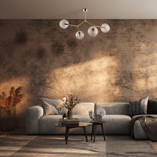 FAIRY GOLD Lampa sufitowa 4XG9 10070 TK Lighting Złoty Transparentny