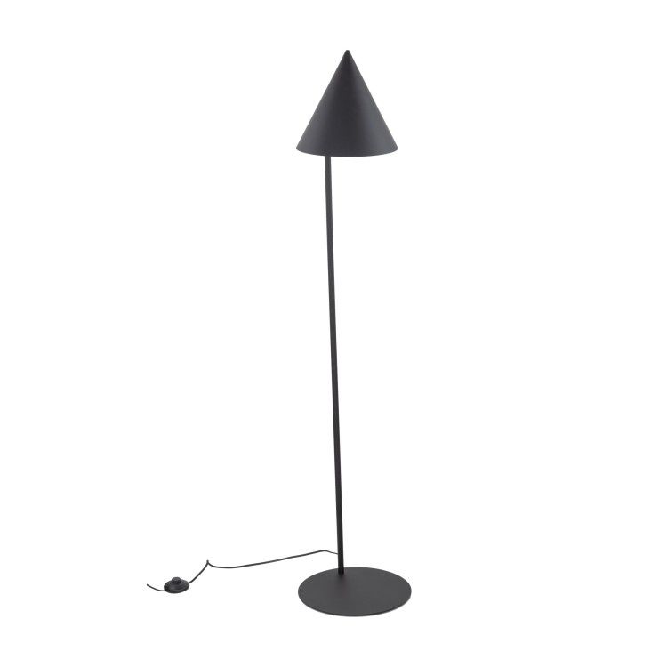 CONO BLACK Lampa podłogowa 1 16010 TK Lighting Czarny Czarny