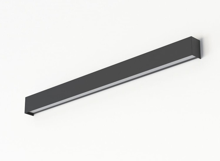 Oprawa liniowa ścienna STRAIGHT WALL LED M GRAPHITE 7561 NOWODVORSKI Lighting 90cm T8 Loft nowoczesna oświetleniowa natynkowa kinkiet grafitowy Inspiracje Premium
