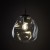 SOL MINI NEW TRANSPARENT 1 10082 TK Lighting Czarny Transparentny