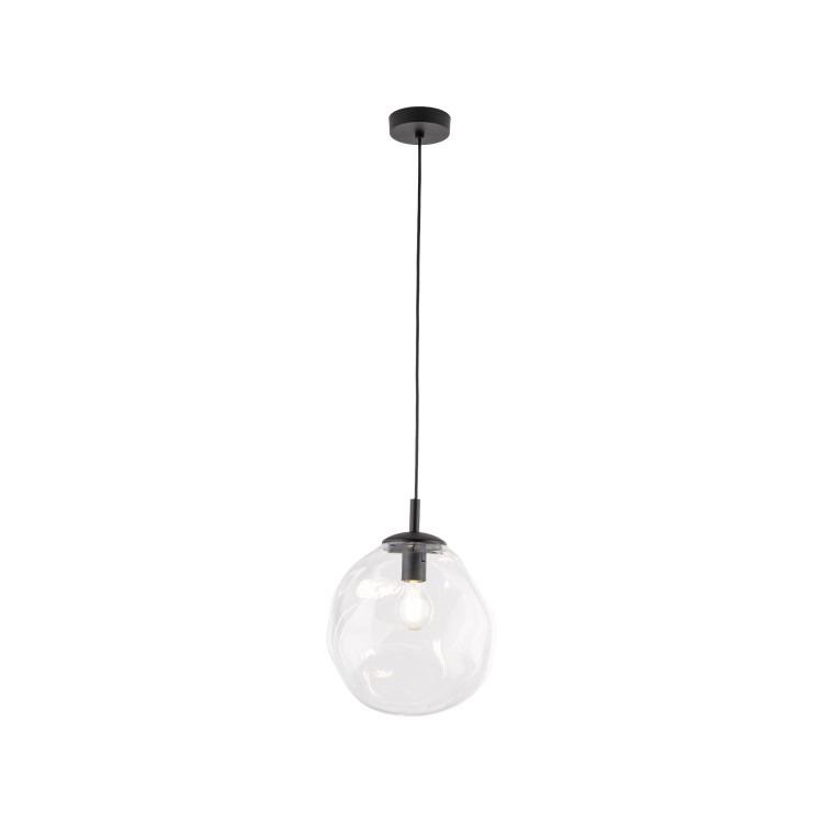 SOL MINI NEW TRANSPARENT 1 10082 TK Lighting Czarny Transparentny