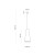 ZING Lampa wisząca 1 10085 TK Lighting Czarny Czarny
