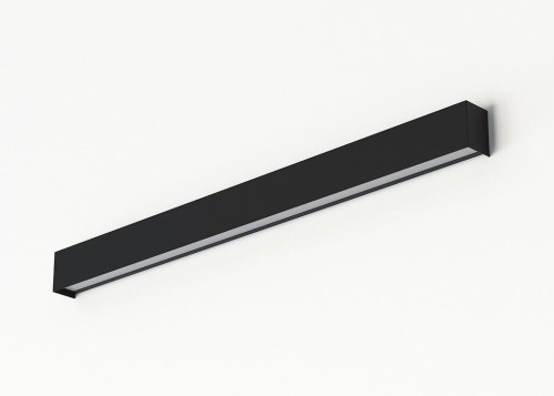 Oprawa liniowa ścienna STRAIGHT WALL LED M BLACK 7594 NOWODVORSKI Lighting 90cm T8 Loft nowoczesna oświetleniowa natynkowa kinkiet czarny Inspiracje Premium