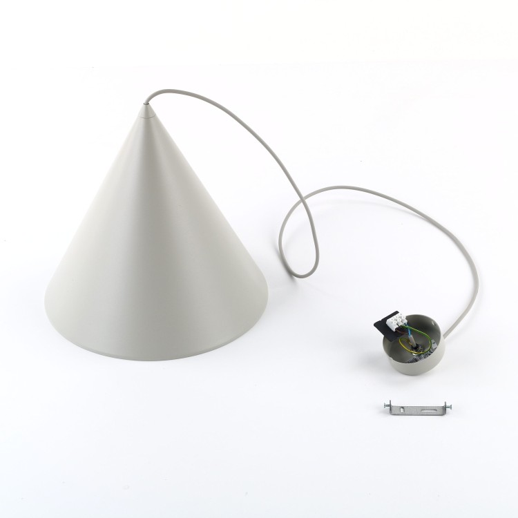 CONO BEIGE Lampa wisząca 1 L 10056 TK Lighting  Beżowy