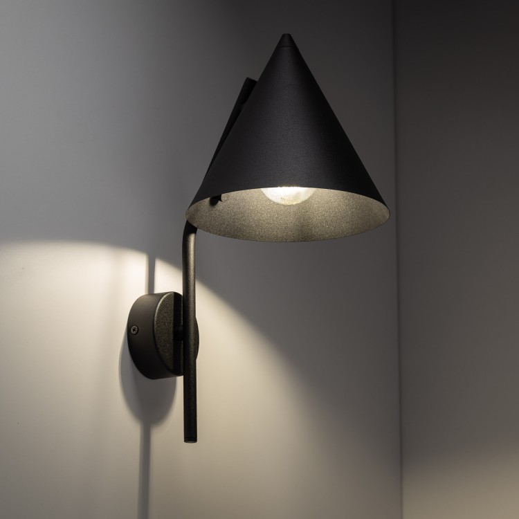 CONO BLACK Kinkiet 1 10041 TK Lighting Czarny Czarny