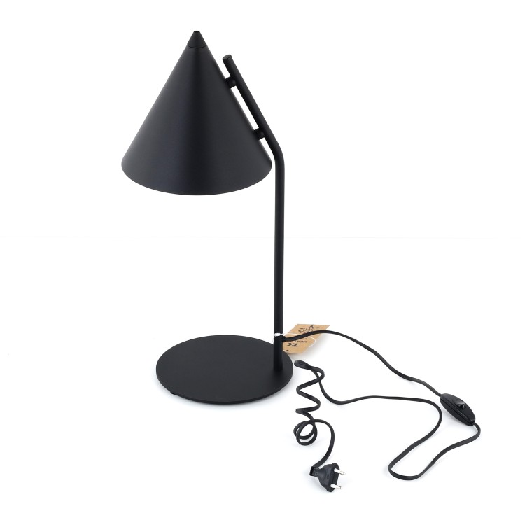 CONO BLACK Lampka nocna 16009 TK Lighting Czarny Czarny
