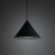 CONO BLACK Lampa wisząca 1 L 10057 TK Lighting Czarny Czarny