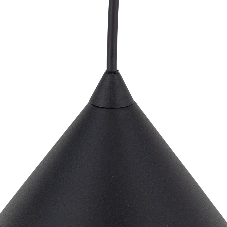 CONO BLACK Lampa wisząca 1 L 10057 TK Lighting Czarny Czarny
