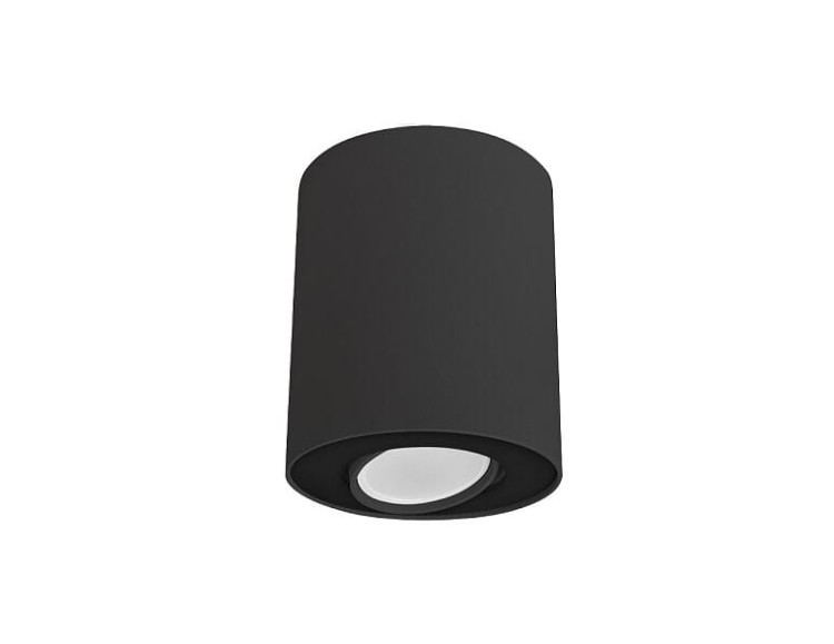 Lampa sufitowa spot Industrialna Loft SET BLACK 8900 NOWODVORSKI Lighting GU10 nowoczesna oprawa oświetleniowa punktowa czarno-czarna tuba z regulacją metal Inspiracje Premium
