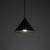 CONO BLACK Lampa wisząca 1 S 10058 TK Lighting Czarny Czarny