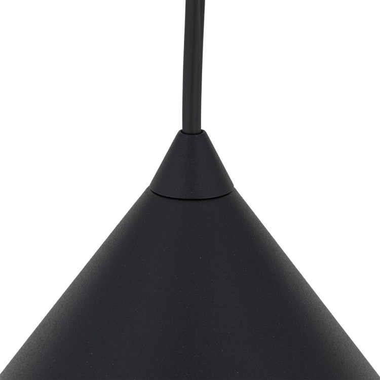 CONO BLACK Lampa wisząca 1 S 10058 TK Lighting Czarny Czarny