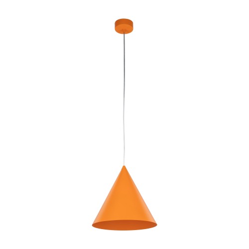 CONO ORANGE Lampa wisząca 1 M 10064 TK Lighting Pomarańczowy Pomarańczowy