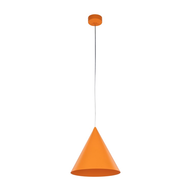 CONO ORANGE Lampa wisząca 1 M 10064 TK Lighting Pomarańczowy Pomarańczowy
