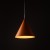 CONO ORANGE Lampa wisząca 1 M 10064 TK Lighting Pomarańczowy Pomarańczowy