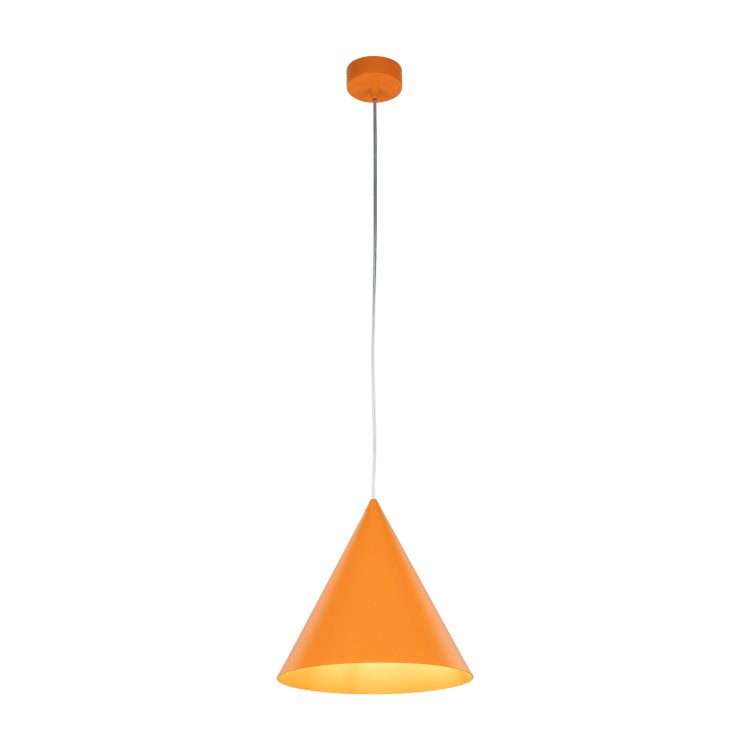 CONO ORANGE Lampa wisząca 1 M 10064 TK Lighting Pomarańczowy Pomarańczowy