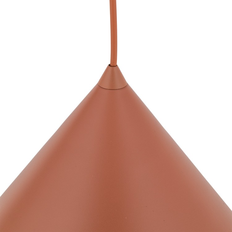 CONO BRICK Lampa wisząca 1 L 10065 TK Lighting Ceglasty