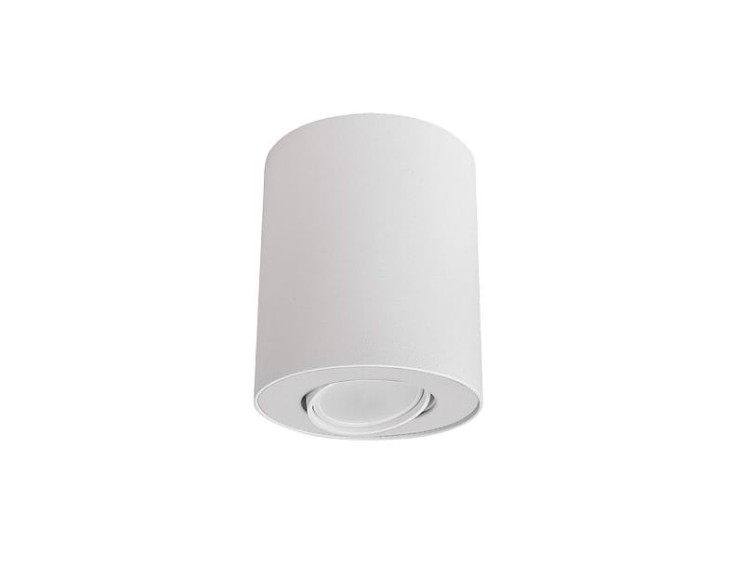 Lampa sufitowa spot Industrialna Loft SET WHITE 8895 NOWODVORSKI Lighting GU10 nowoczesna oprawa oświetleniowa punktowa biało-biała tuba z regulacją metal Inspiracje Premium