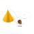 CONO YELLOW Lampa wisząca 1 M 10066 TK Lighting Żółty Żółty