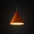 CONO ORANGE Lampa wisząca 1 S 10075 TK Lighting Pomarańczowy Pomarańczowy