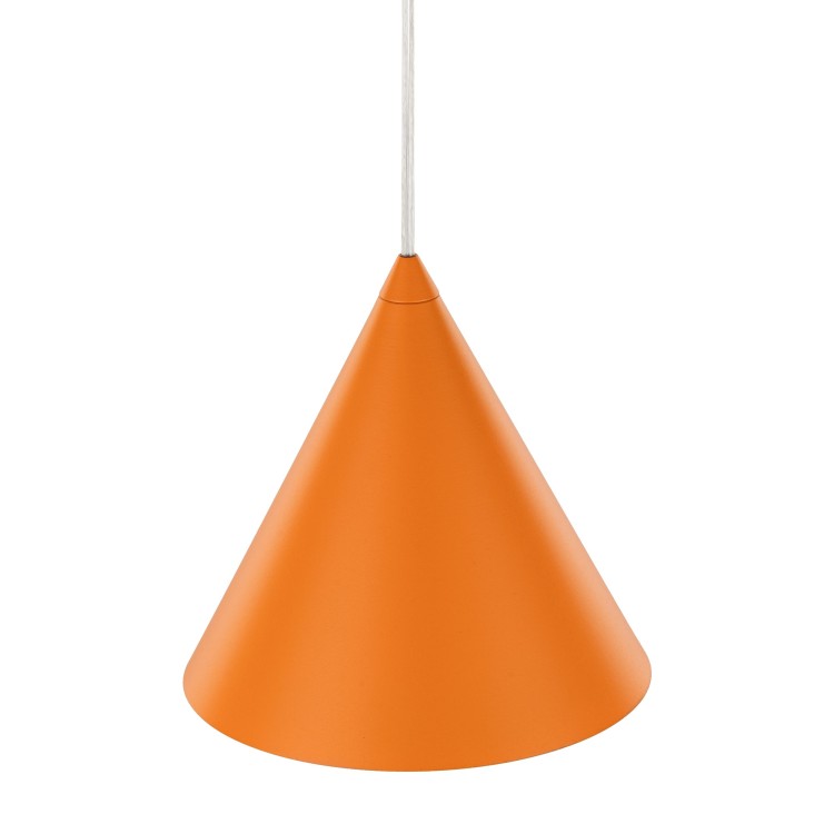 CONO ORANGE Lampa wisząca 1 S 10075 TK Lighting Pomarańczowy Pomarańczowy