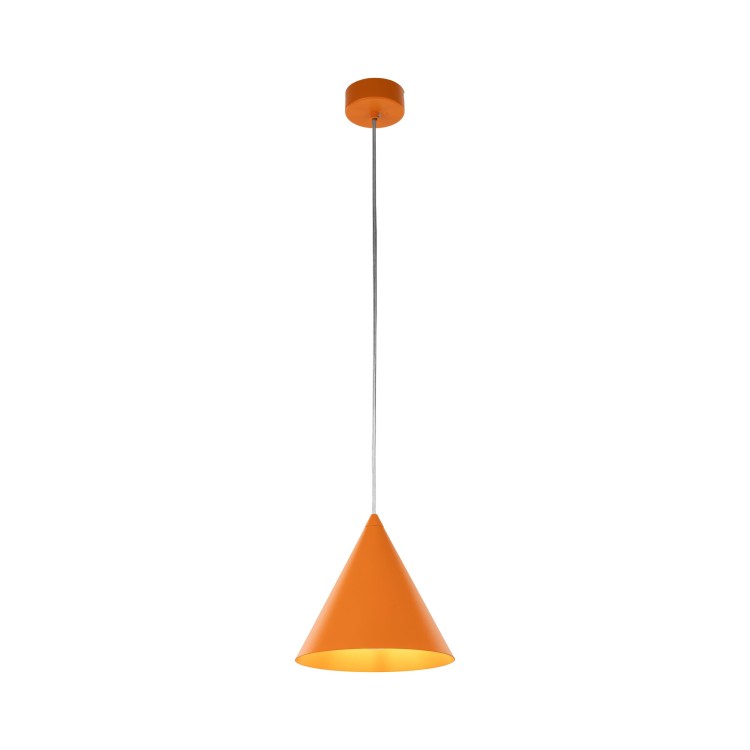 CONO ORANGE Lampa wisząca 1 S 10075 TK Lighting Pomarańczowy Pomarańczowy