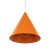 CONO ORANGE Lampa wisząca 1 S 10075 TK Lighting Pomarańczowy Pomarańczowy