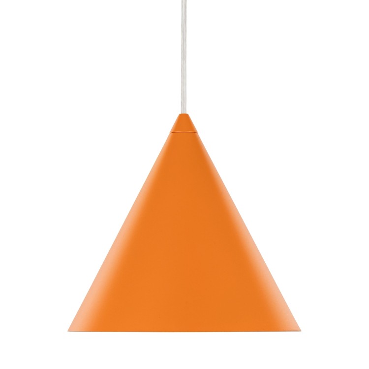 CONO ORANGE Lampa wisząca 1 S 10075 TK Lighting Pomarańczowy Pomarańczowy