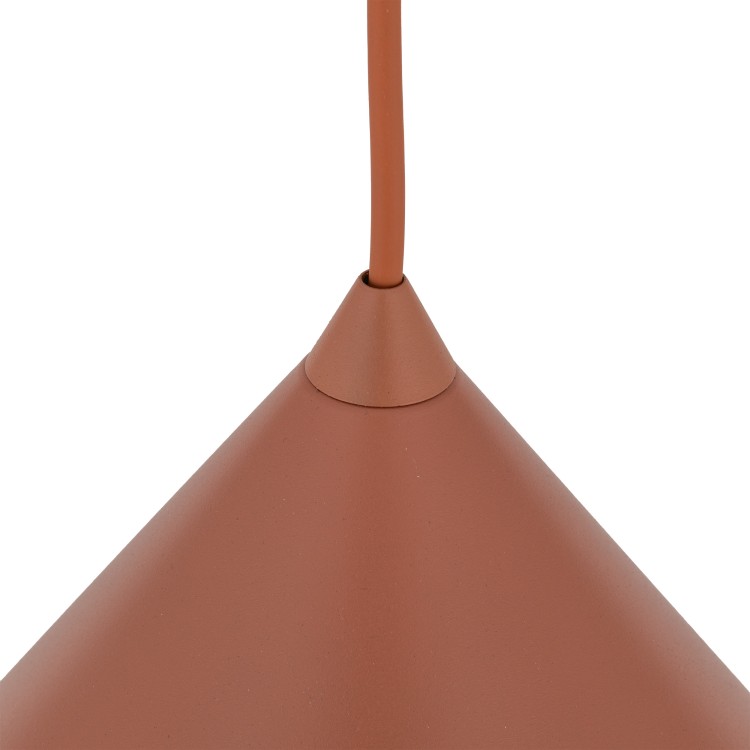 CONO BRICK Lampa wisząca 1 S 10076 TK Lighting Ceglasty