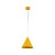 CONO YELLOW Lampa wisząca 1 S 10077 TK Lighting Żółty Żółty