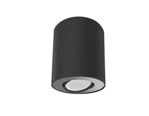 Lampa sufitowa spot Industrialna Loft SET BLACK/SILVER 8902 NOWODVORSKI Lighting GU10 nowoczesna oprawa oświetleniowa punktowa czarno-srebrna tuba z regulacją metal Inspiracje Premium