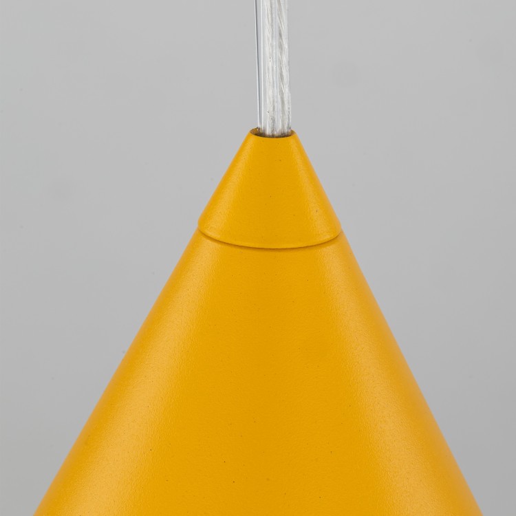 CONO YELLOW Lampa wisząca 1 S 10077 TK Lighting Żółty Żółty