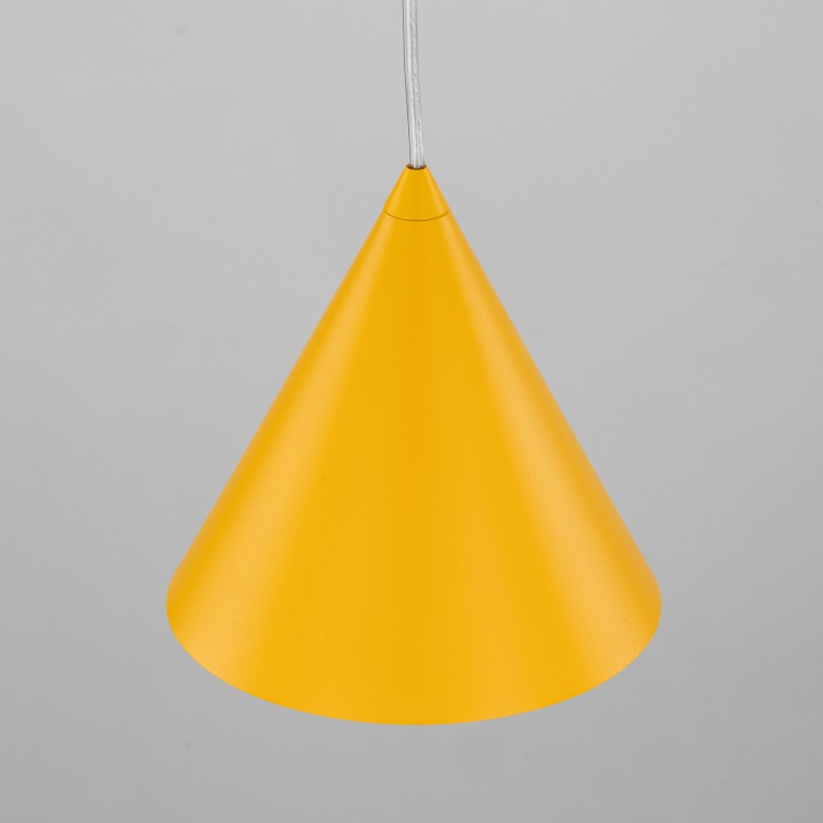 CONO YELLOW Lampa wisząca 1 S 10077 TK Lighting Żółty Żółty