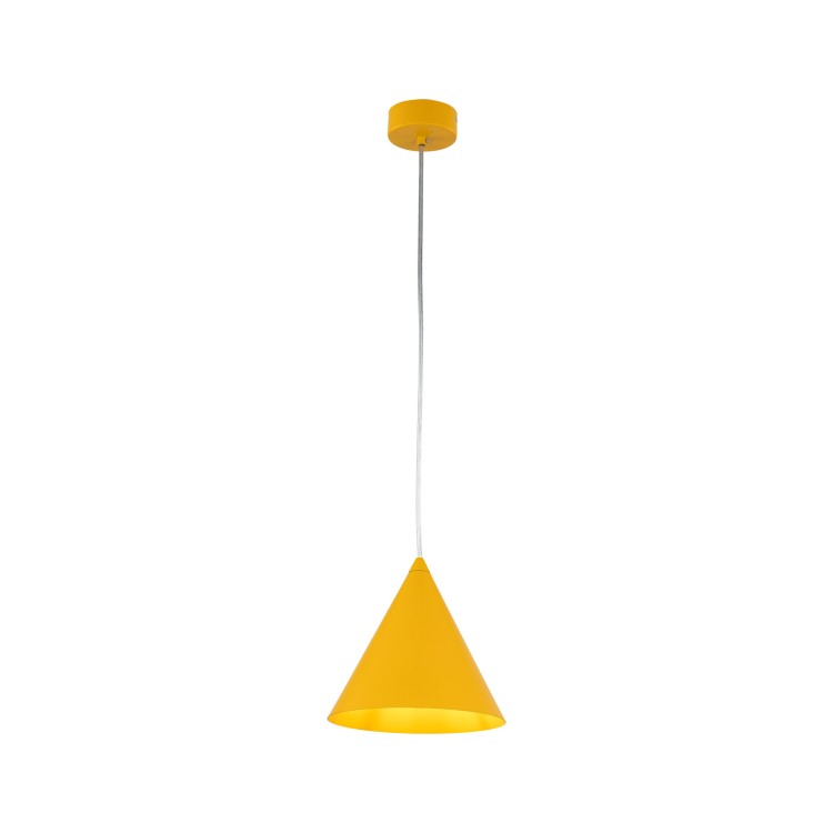 CONO YELLOW Lampa wisząca 1 S 10077 TK Lighting Żółty Żółty