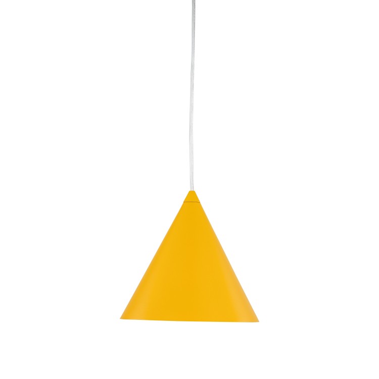 CONO YELLOW Lampa wisząca 1 S 10077 TK Lighting Żółty Żółty