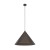 CONO BROWN Lampa wisząca 1 XL 10062 TK Lighting Brązowy Brązowy